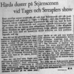 Tages
5 September 1964 på Stärnscenen
Nu kan du se FILMEN från detta med ca 12-15.000 fans som trängdes och man var tvungen att avbryta Tages framträdande