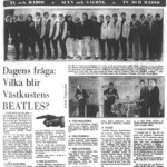 Tages
den 17 Augusti 1964 Västkustens Beatles vann Tages detta med brakseger