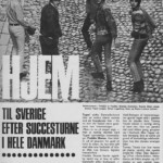 Tages; Anders Töpel,Tommy Blom, Göran Lagerberg, Danne Larsson, Lasse Svensson Tages störst i Danmark