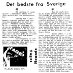 Tages
Från Teen clubs i Danmark, eget nyhetsblad