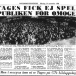 Tages
Publiken i Kortedala fick inte se och höra Tages