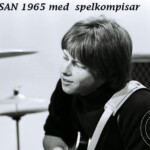 Tages med spelkompisar i Popsan 1965