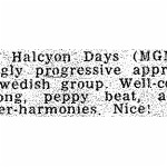 Tages Lansering i England 1968 Tages-Recesioner Halcyon Days 1968