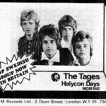 Tages lansering i England oktober 1968 The Tages Halcyon Days 1968