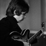 Studioinspelning i Göteborg med Tages.
Danne Larsson, 6 Juni 1966