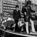 popgruppen Tages i Stockholm fotograferade av Bengt af Geijerstam. Lasse Svensson,Danne Larsson, Tommy Blom, Anders Töpel