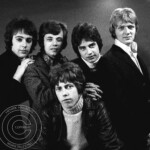 Tages popgrupp fotograferade på Studio Blå i Stockholm, Tommy Blom, Danne Larsson, Lasse Svensson,Anders Töpel, Göran Lagerberg