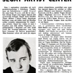 Segat artist center hedin tidningsklipp