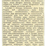 Tidningsklipp Tages En Vision